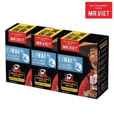 미스터비엣 루왁 분쇄원두 드립백 커피 10g x 10개입 3개