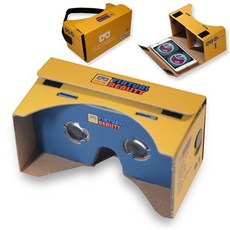 구글 카드보드 고급형 VR 헤어밴드 포함, 없음