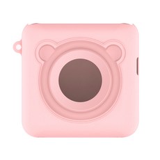 PeriPage 打印機保護套, 矽膠套-A6打印機專用【粉色】, 1