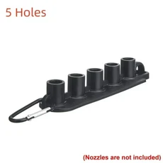 압력 와셔 스프레이 깍지 거치대 편리한 경량 와셔 랜스 워시 익스텐션 정원용 데일리 워시, 02 5hole holder