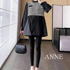 ANNE 復古韓版條紋孕婦休閒上衣