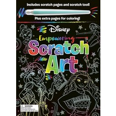 [5] Disney: Empowering Scratch Art: with Scratch Tool and Coloring Pages [paperback]