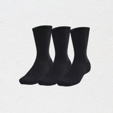 언더아머 (1386312-001)언더아머남여공용 UA 트레이닝 코튼 로우 컷 삭스 3켤 428838, S, 검정