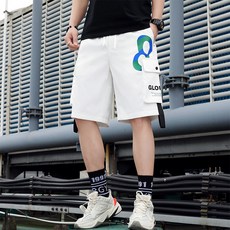 短褲男士休閒機能短褲輕量透氣排汗材質彈力腰頭穿脫便捷短褲基礎低調款式好搭配運動訓練或是日常出門都合適短褲