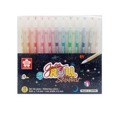 겔리롤 스타더스트 12종 1.0mm, 혼합색상, 1세트