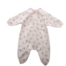 원라인 아기 유아 전신 미술가운, 라운드, 젤리곰