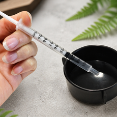 파충류 먹이 급여 반려동물 약 투약기 레진 아트 주사기 1ml, 1개, 단품