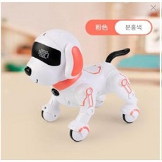 로봇강아지 애완봇 인공지능 지능형 애완용 선물 ai 음성 반려로봇, 오렌지(영어), 1개