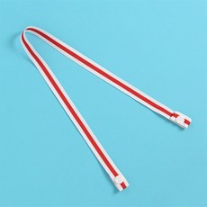 팽이네K 마스크 스트랩 화이트레드