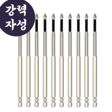 안쏘니 자석 드라이버 비트 세트 드릴 십자 전동 논슬립 헤드, 150mm 10개 세트, 1개