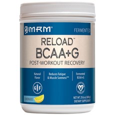 Mrm BCAA+G增肌配方粉, 檸檬, 1罐, 840g
