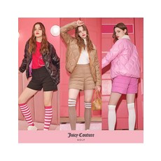 쥬시꾸뛰르 골프 비노출특가 쥬시꾸띄르골프 여성 퀼팅 다운 패딩팬츠 3컬러 택1 586250