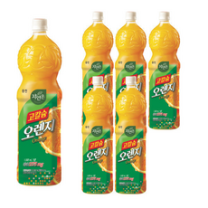 웅진 자연은 고칼슘오렌지, 1.5L, 1개