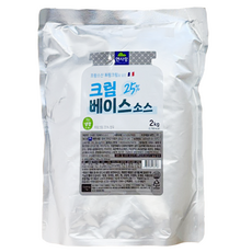 면사랑) 냉장 크림베이스소스 2kg / 파스타소스, 1개