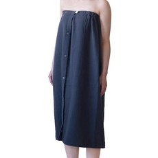 Bloom 블루룸 랩타월 성인용 85cm 거즈 면 100퍼센트 딥네이비
