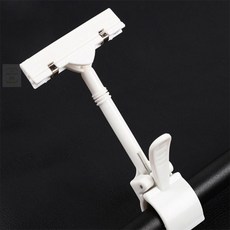 끄니스토어 메모 집게 집게형POP POP집게, 화이트