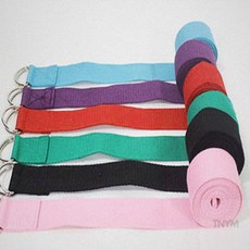 요가스트랩벨트 요가 스트랩, 요가스트랩(색상랜덤)