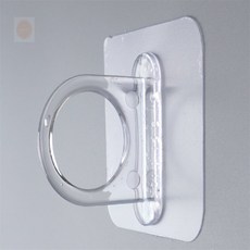 해숨라이프 부착식 고리형 후크 1P 욕실소품걸이