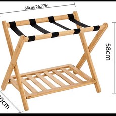 러기지랙 선반 리조트 가방 거치대 호텔 수화물, F. 기본 컬러 고급 수화물 랙