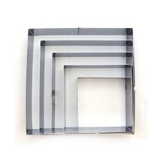 무스링 사각 무스틀 떡틀 사각틀 2호, 1개