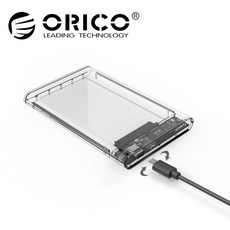 오리코 ORICO 2139C3 2.5형 C타입 외장 케이스, 1개