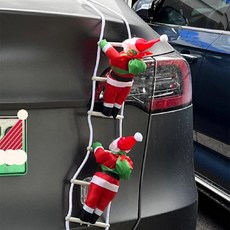 사다리타는산타 자동차 사슴뿔 루돌카 코스튬 크리스마스, A. 25cm 2인 오르기 사다리