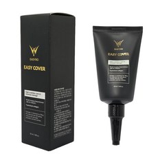 이지로 새치커버 흑채 두피염색 바르는 헤어틴트 이지커버 50ml / 120ml, 1개, 50ml 블랙