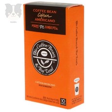 샘스 [업체직송상품](OF)커피빈 캡틴 아메리카노(1.6gx10T) 탕비실커피 회사커피, 10개입, 1개