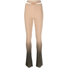 안드레아다모 옹브레 이펙트 골지 니트 팬츠