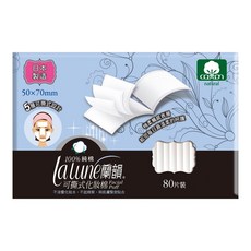 蘭韻 可撕式化妝棉 5層疊合設計, 1個, 1盒