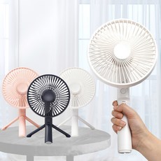 애니클리어 6 핸디팬 스탠드 휴대 겸용 선풍기, PDB-MF100, 네이비