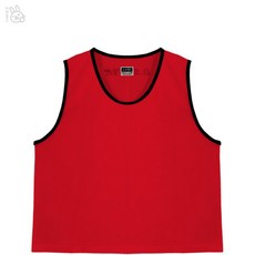 롱스팜 스타 빨강 팀조끼 SW4003J (스몰) 배구경기