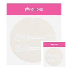 그리기손잡이부채 원형 1개입 만들기 둥근부채