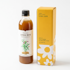 농부창고 물 한 방울 없는 생강진액 생강차, 600g, 1개, 1개입