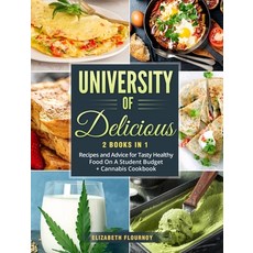 University of Delicious (2 Books in 1): Recipes and Advice for Tasty Healthy Food On A Student Budge... Hardcover, Charlie Creative Lab, English, 9781801694407