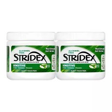 소비기한 임박 스트라이덱스 센시티브 패드 55매 2개 (총 110매), 55매입