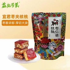 호두품은대추파이 자오파이 대추 호두 건강식 益起寻美 枣夹核桃枣仁派2g夹心宜君大枣休闲健康孕妇零食, 200g*1袋