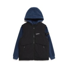 매장정품 [내셔널지오그래픽 키즈] K224UJP810 키즈 디테쳐블 다운 점퍼 BLUE