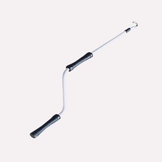 어닝핸들 야외 그늘 텐트 핸드스틱 상점 어닝 손잡이 매장 수동 조이 캠핑카 캐노피천막, 상세페이지 참고, 0.66m (설치 높이 1.66m)