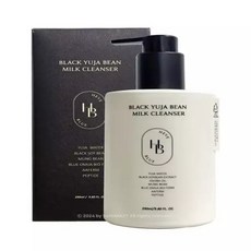 헤브블루 블랙 유자 빈 밀크클렌져 290ml(AD), 1개, 290ml