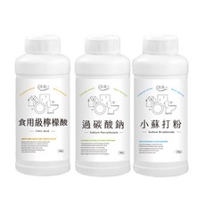 洗樂清潔三寶蘇打粉 檸檬酸 酸鈉 500G, 1個, 小蘇打粉