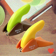 사무용품 미니 제침기 소모품 색상 택 1, 1개, 단일상품1, 그린 (306513)