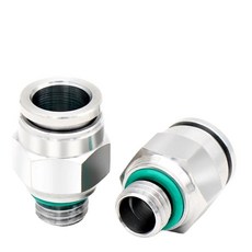 공압 스틸 304 M16 릴리스 10 M18 M5 피팅 M8 에어 14MM 12 M10 커넥터 M6 M12 푸시 M20 스테인레스, 8mm-M5, 1 pc