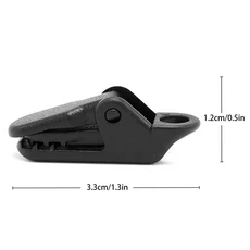 튼튼한 캠핑 텐트 클립(10개): 방풍 악어 클램프 – 야외용 고정 완벽방수포 및 후크, 01 10pcs