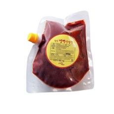 텃골푸드 냉면 양념장 500g 비빔냉면 비냉소스 다대기, 1개