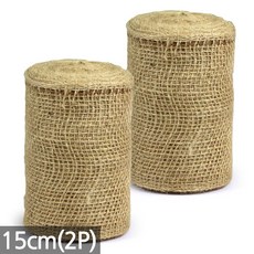 세인화분 녹화마대 쥬트테이프 10cm 15cm 20cm 30cm 40cm 60cm 녹화테이프 녹화끈 월동자재 조경자재, 02_15cm 녹화마대(2P)