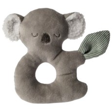 美國 MaryMeyer 現貨 標籤安撫手搖鈴 多款可選 嬰幼兒玩具, 灰色