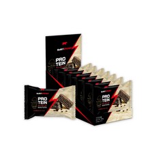 RED COW 紅牛 聰勁蛋白威化餅 - 可可芝麻口味，30%蛋白質，188g (23.5g x 8入), 1盒