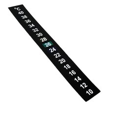 TW 어항 온도계 거북이 스티커 열대어 수족관용, 1개