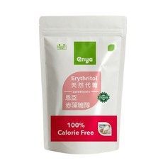 恩亞enya 赤藻糖醇複方菊糖添加 低GI零熱量代糖 生酮烘焙適用, 500g, 1個